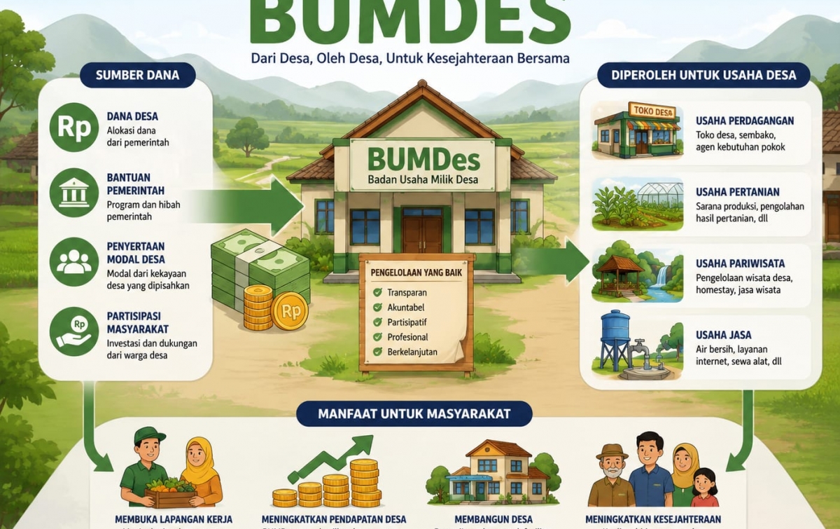 Dana BUMDes Madani Pulo Jantan Rp190 Juta Dipertanyakan Warga