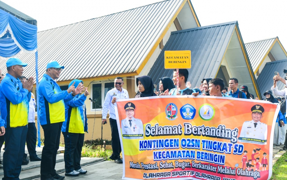 Bupati Buka O2SN Tingkat SD se-Kabupaten Deli Serdang