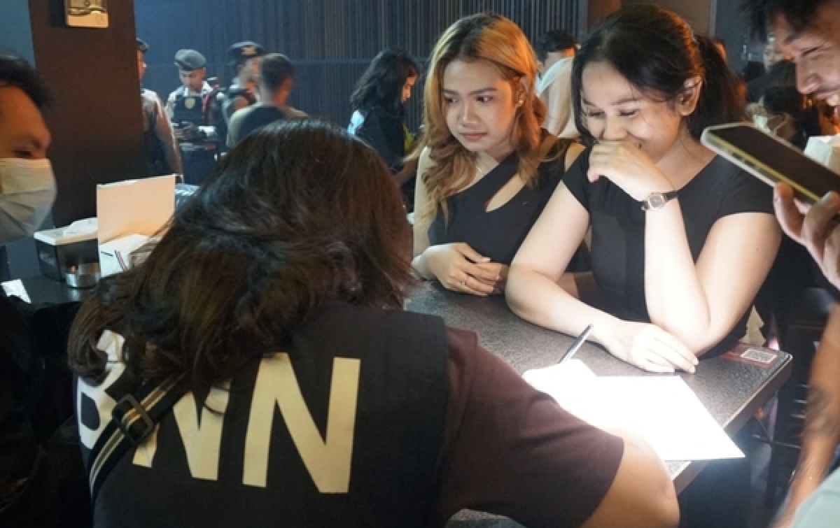 BNNP Sumut Razia THM di Medan, Ratusan Pengunjung Dites Urine