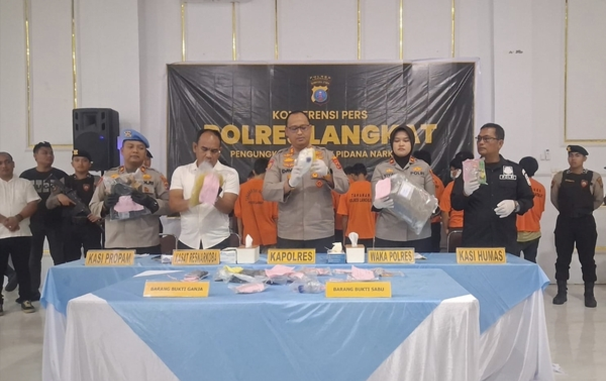 Hasil Operasi Antik Toba 2026, Polres Langkat Selamatkan 17.700 Jiwa, 31 Tersangka Narkotika Diamankan