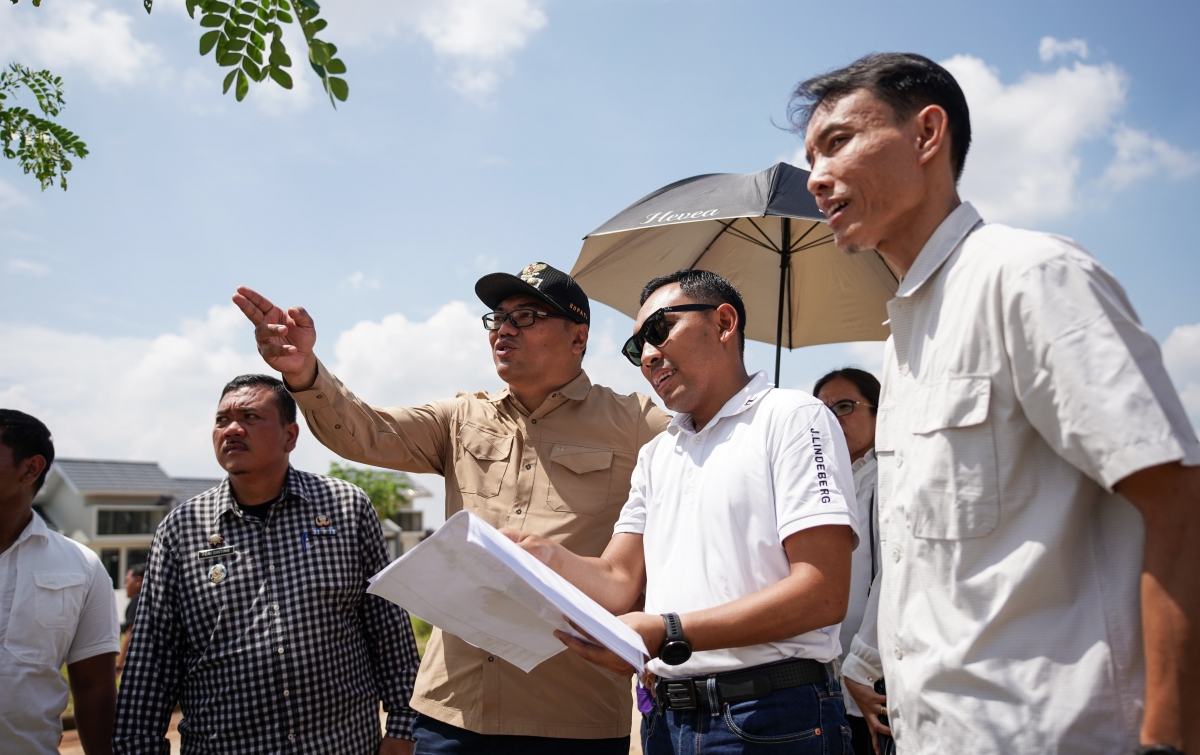 Bupati Tinjau Kota Mandiri Bekala, Jadi Kota Baru dan Pusat Pertumbuhan Ekonomi Deliserdang
