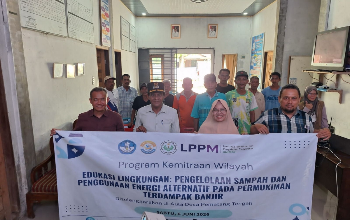 PKW Unimed Tingkatkan Ketangguhan Masyarakat Penyintas Banjir
