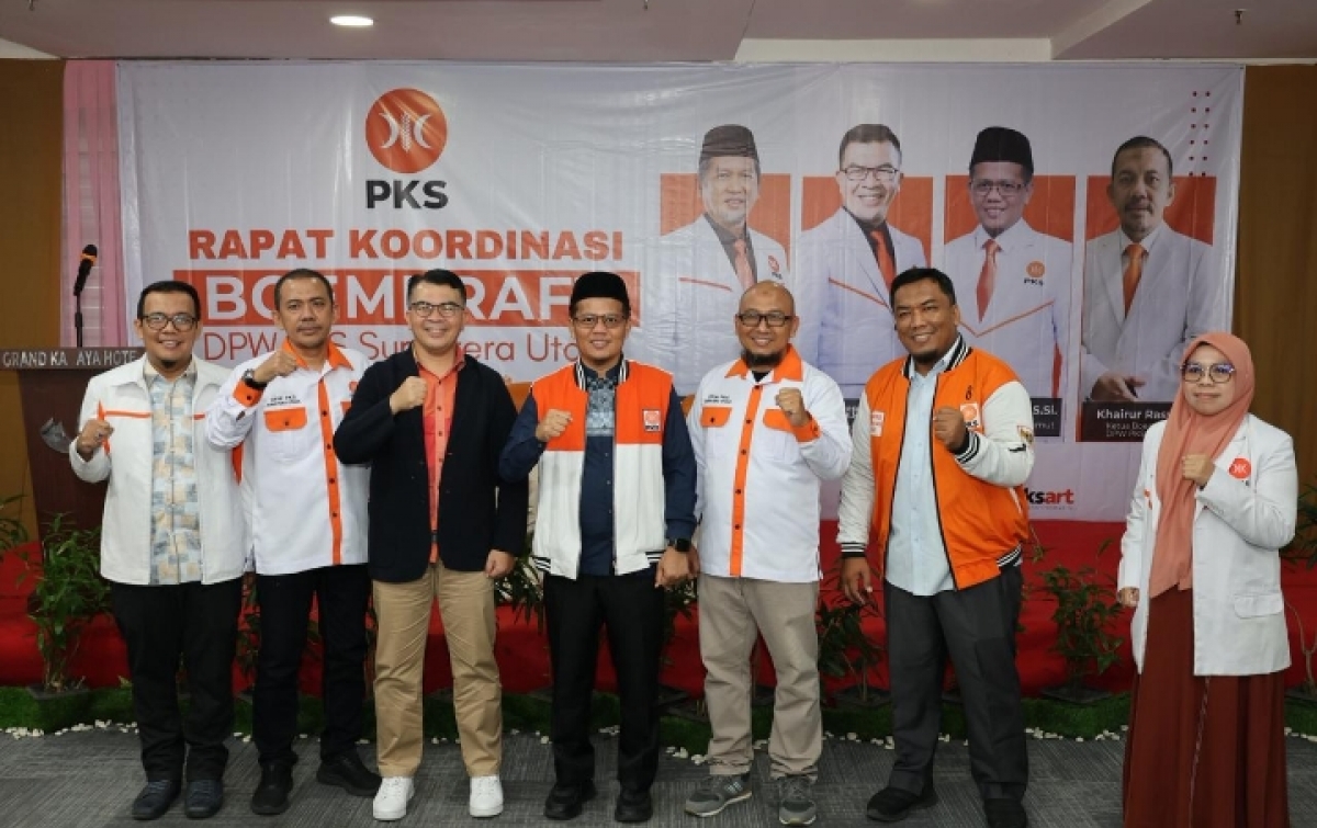 Andi Pranata Buka Rakor BOEMKRAFT DPW PKS Sumut, Ingatkan Prinsip Kerja “3T”