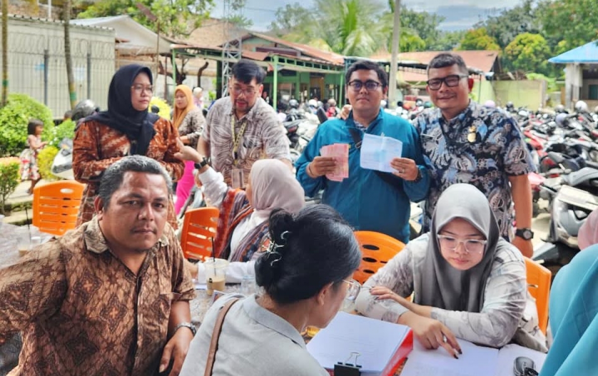 Bapenda Medan Ajak Masyarakat Manfaatkan Pojok PBB di MPP Roadshow Medan Amplas