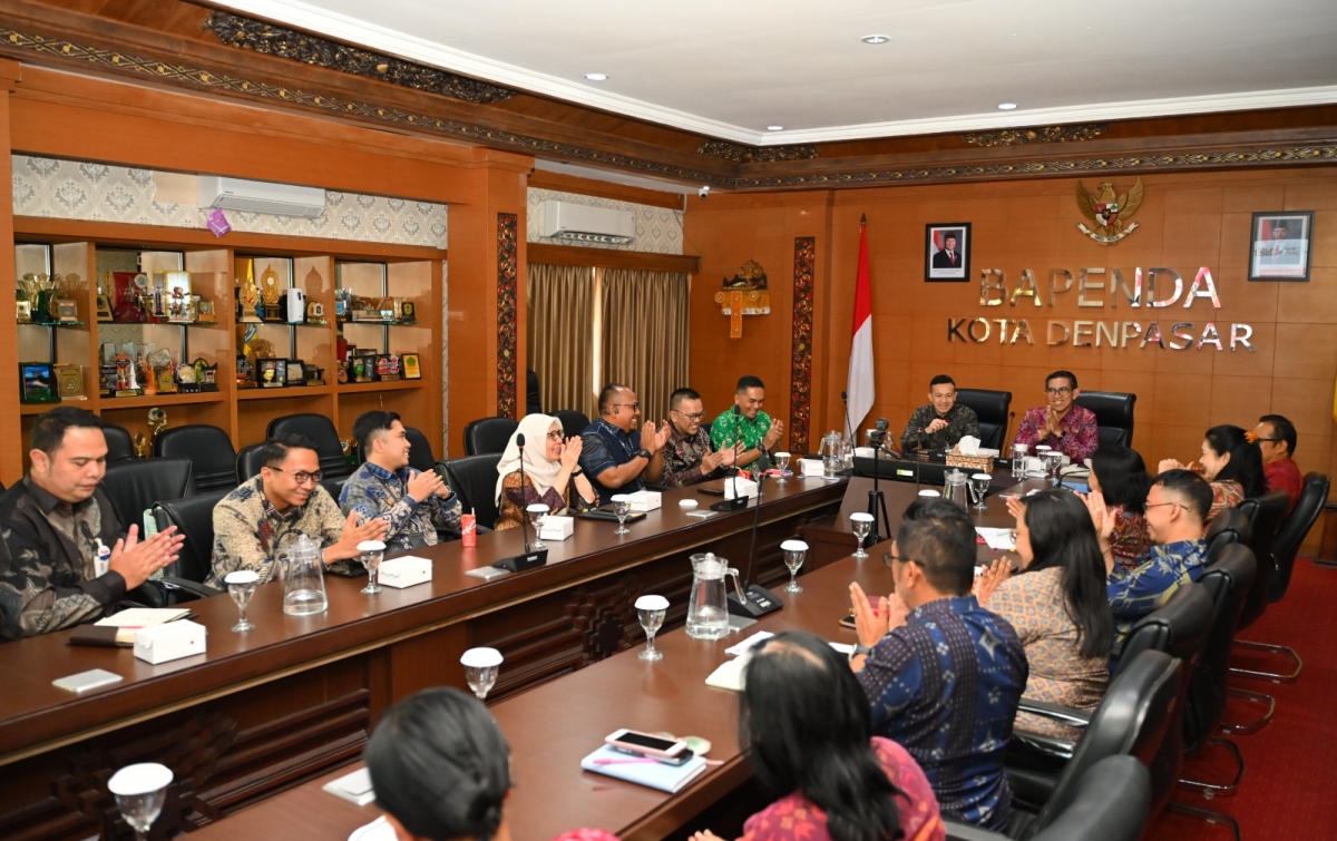 Bapenda Medan Studi Tiru ke Denpasar, Pelajari Strategi Optimalisasi PAD Berbasis Digital