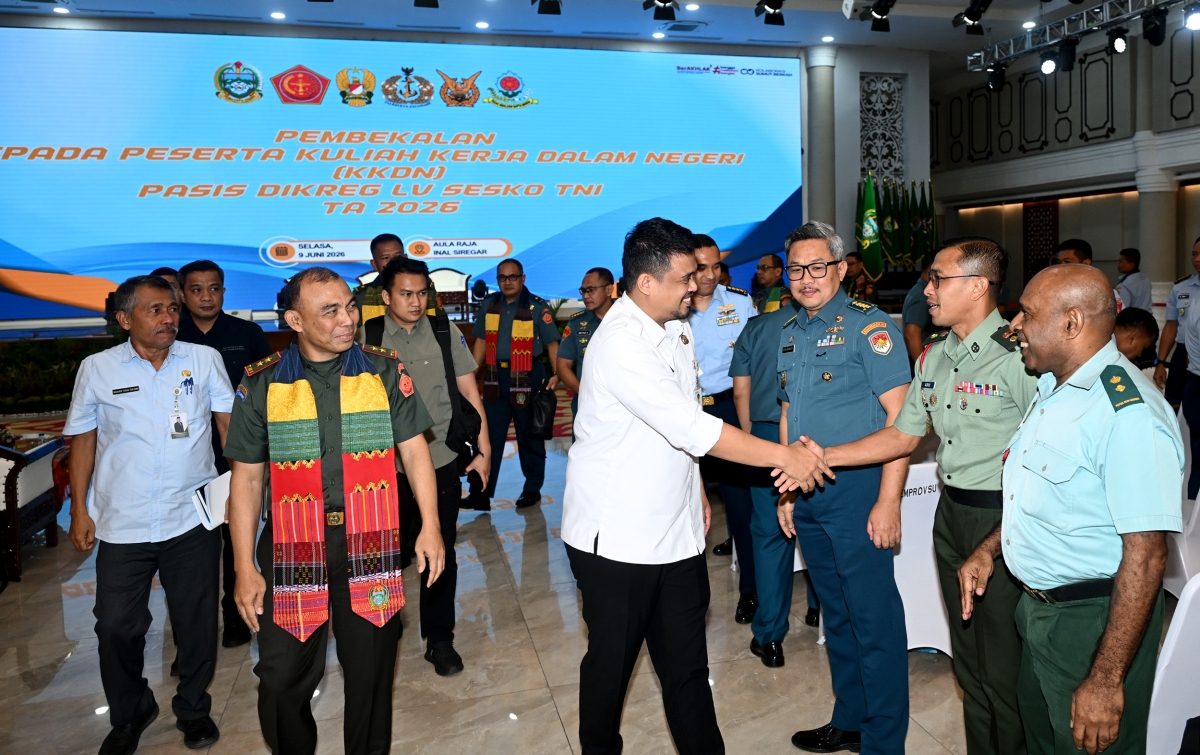 Di Hadapan Pasis Sesko TNI, Bobby Tekankan Pentingnya Mitigasi Ancaman Megathrust