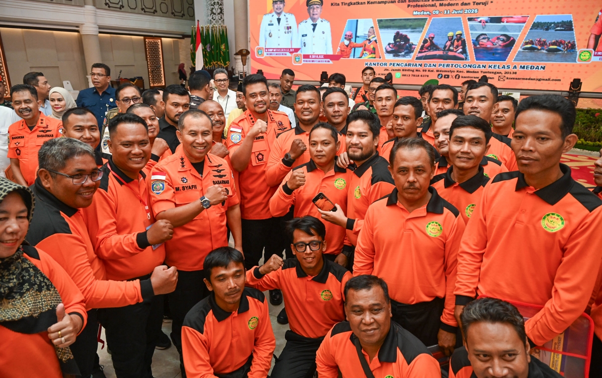 Kepala Desa Bersertifikat Basarnas Bakal Dapat Insentif, Bobby Nasution Perkuat Kesiapsiagaan Bencana di Sumut