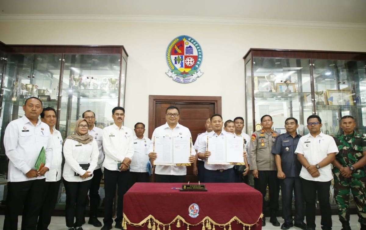 KAI dan Pemkab Deli Serdang Sepakati Penataan Kawasan Eks Stasiun Deli Tua