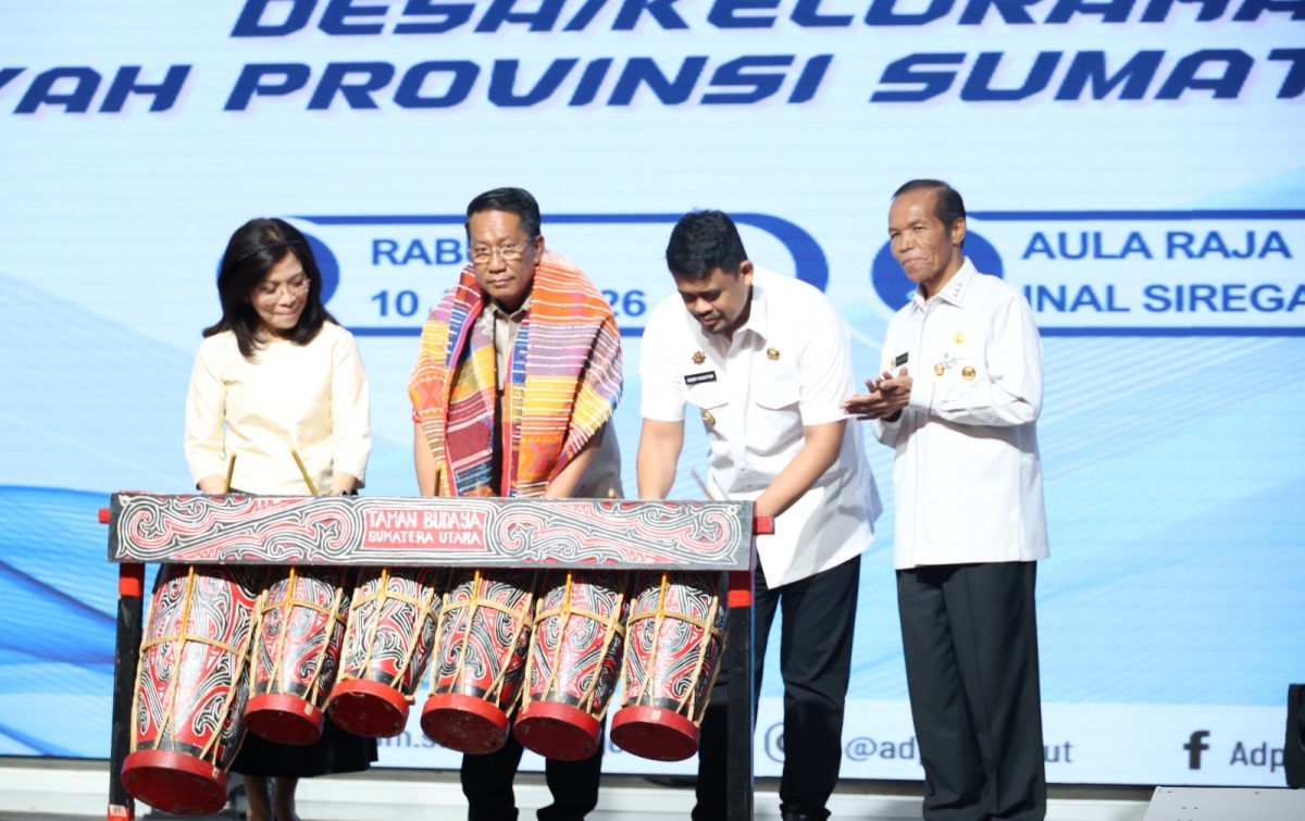 Menteri Hukum Resmikan Ribuan Posbankum di Sumut, Kakanwil Imigrasi Ambil Bagian
