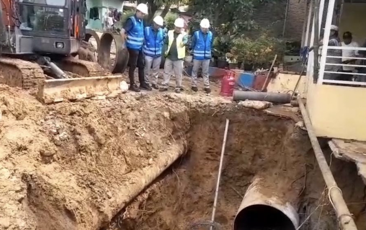 Imbas Pemadaman Listrik, Pipa Raksasa Tirtanadi Pecah Bikin 7 Kecamatan di Medan-Deliserdang Krisis Air