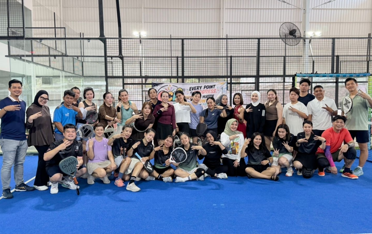 Semarak Fun Padel Competition Sri Wahyuni Foundation & Pegadaian: Gandeng Komunitas GCM, Kampanyekan Hidup Sehat dan Investasi Emas