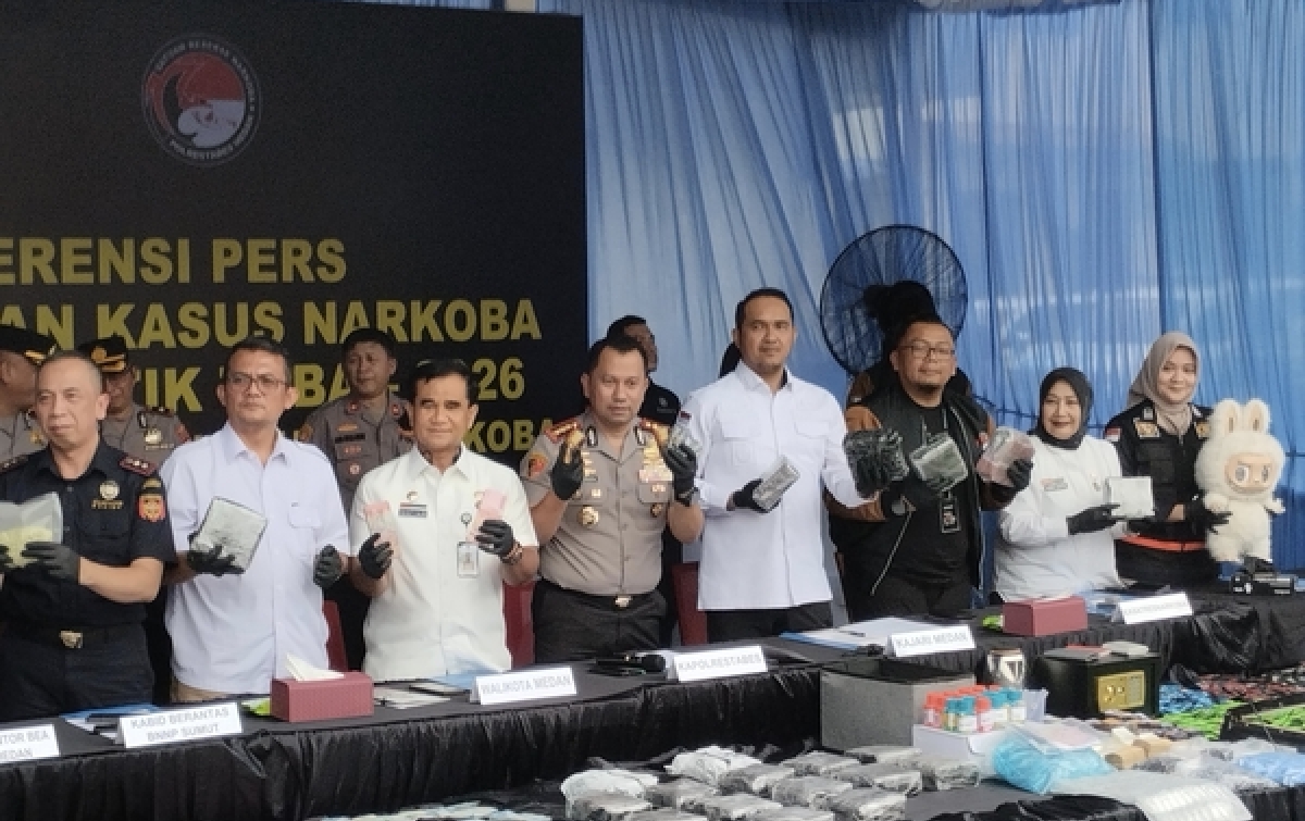Pengungkapan Kasus Narkoba Melonjak 117 Persen,   Polrestabes Ungkap Home Industry Pod Vape Narkoba Libatkan WNA