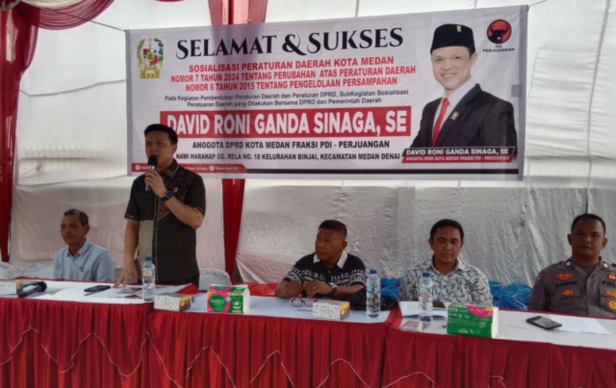 David Roni Sinaga: Jangan Sepelekan Sampah