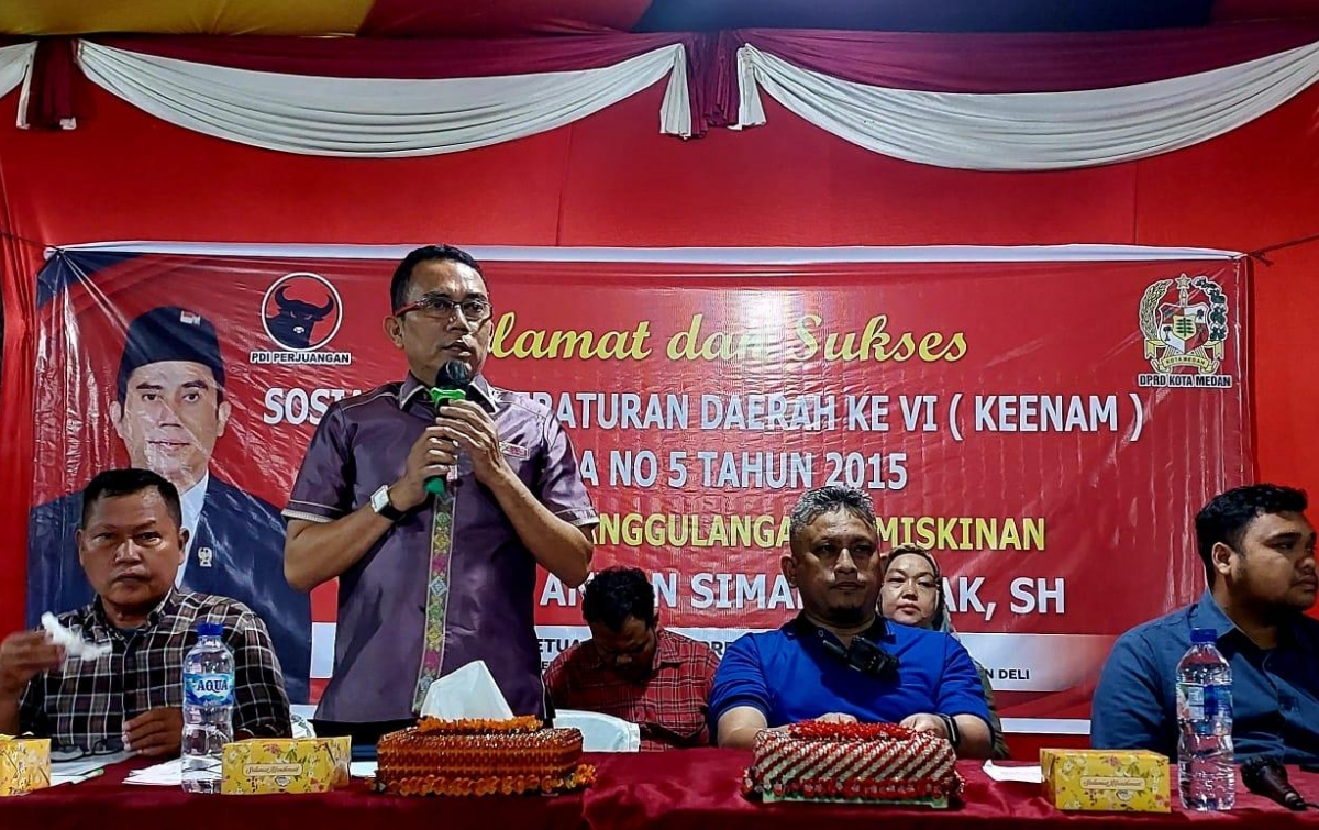 Masih Banyak Tak Dapat Bansos, Paul Simanjuntak Minta Lurah Bantu Selaraskan Data warga Prasejahtera
