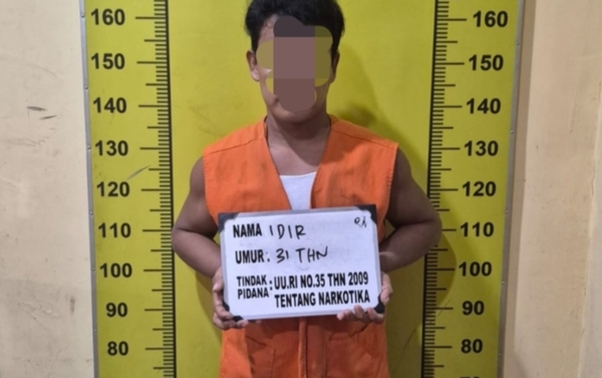 Satres Narkoba Deliserdang Bekuk Pemilik 1 Paket Sabu
