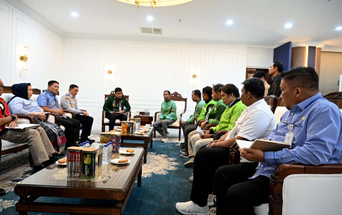Gubernur Sumut Siap Jembatani Aspirasi Ojol ke DPR RI