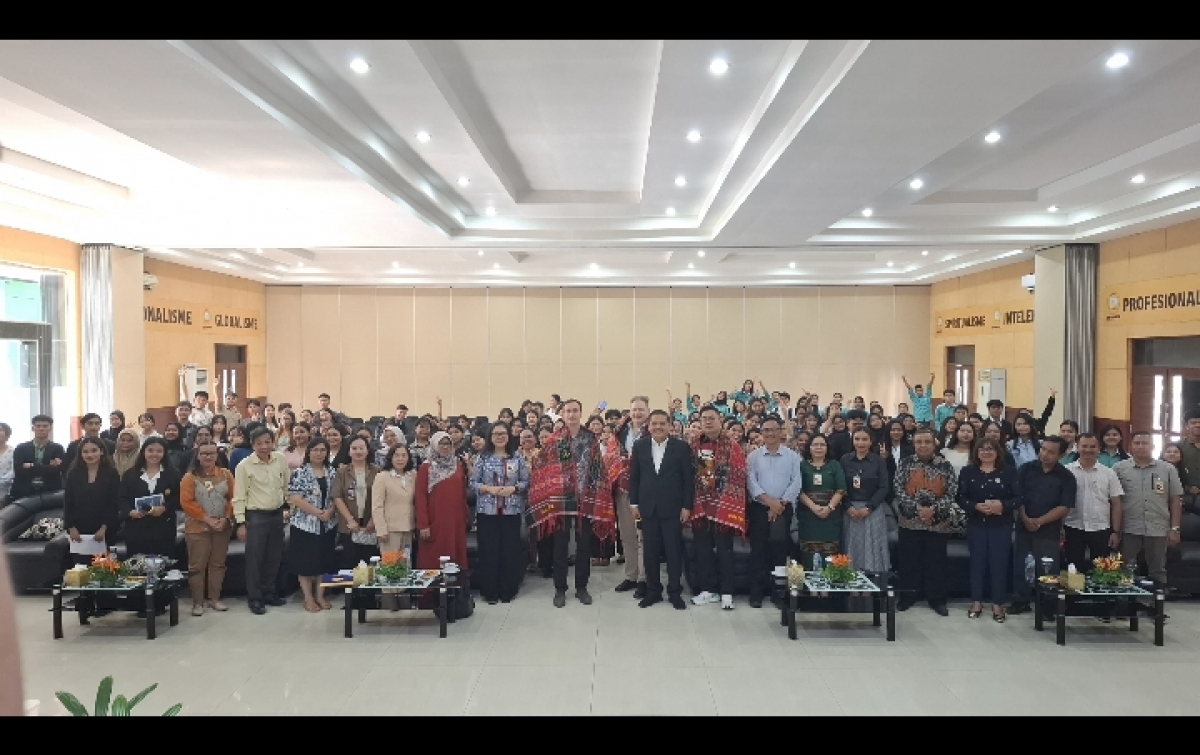 USM Indonesia Gelar Studium General Bersama Dubes Finlandia