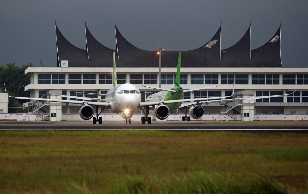 Tingkatkan Pelayanan Pengguna Jasa,  Bandara Internasional Minangkabau Dipercantik