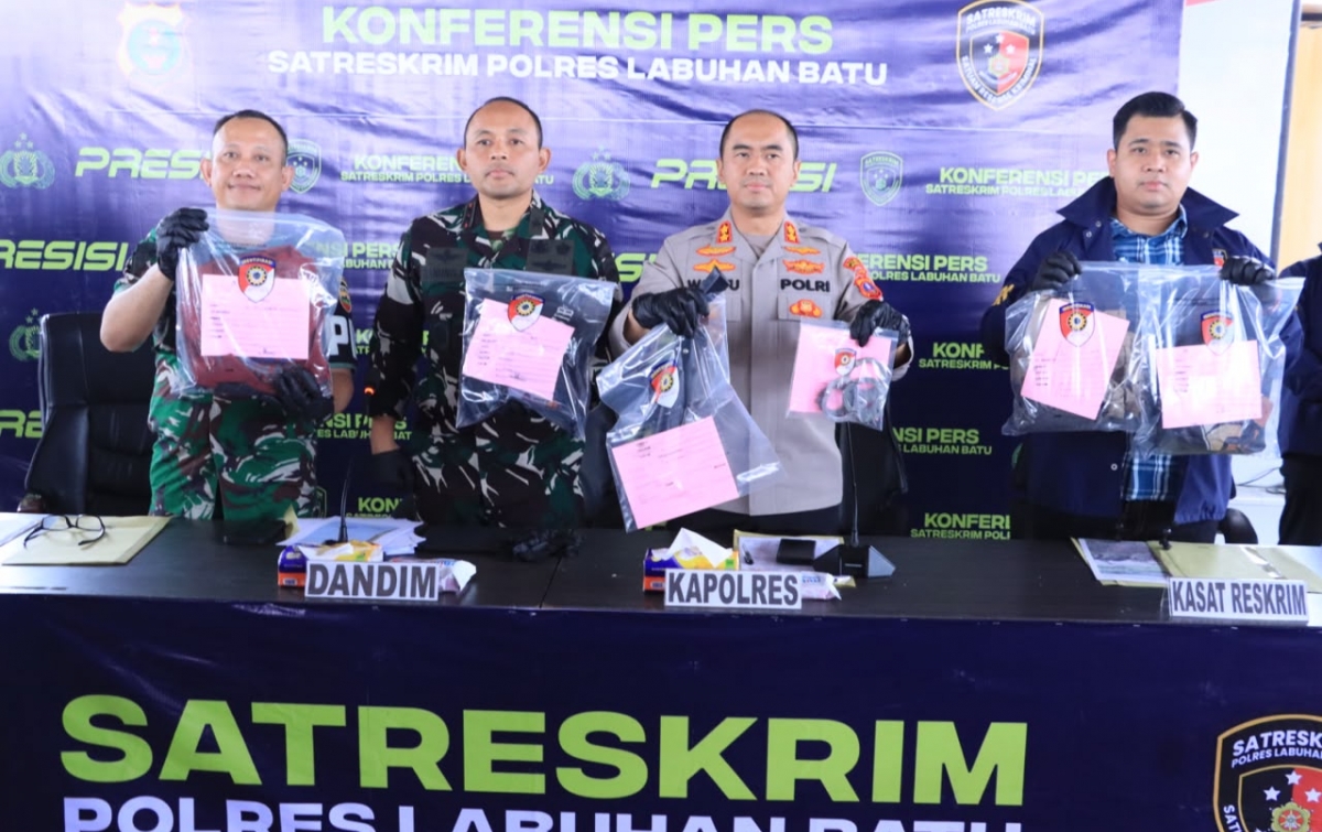 Polres Labuhanbatu Tetapkan Tiga Tersangka Kasus Tewasnya Luis David Hutabarat