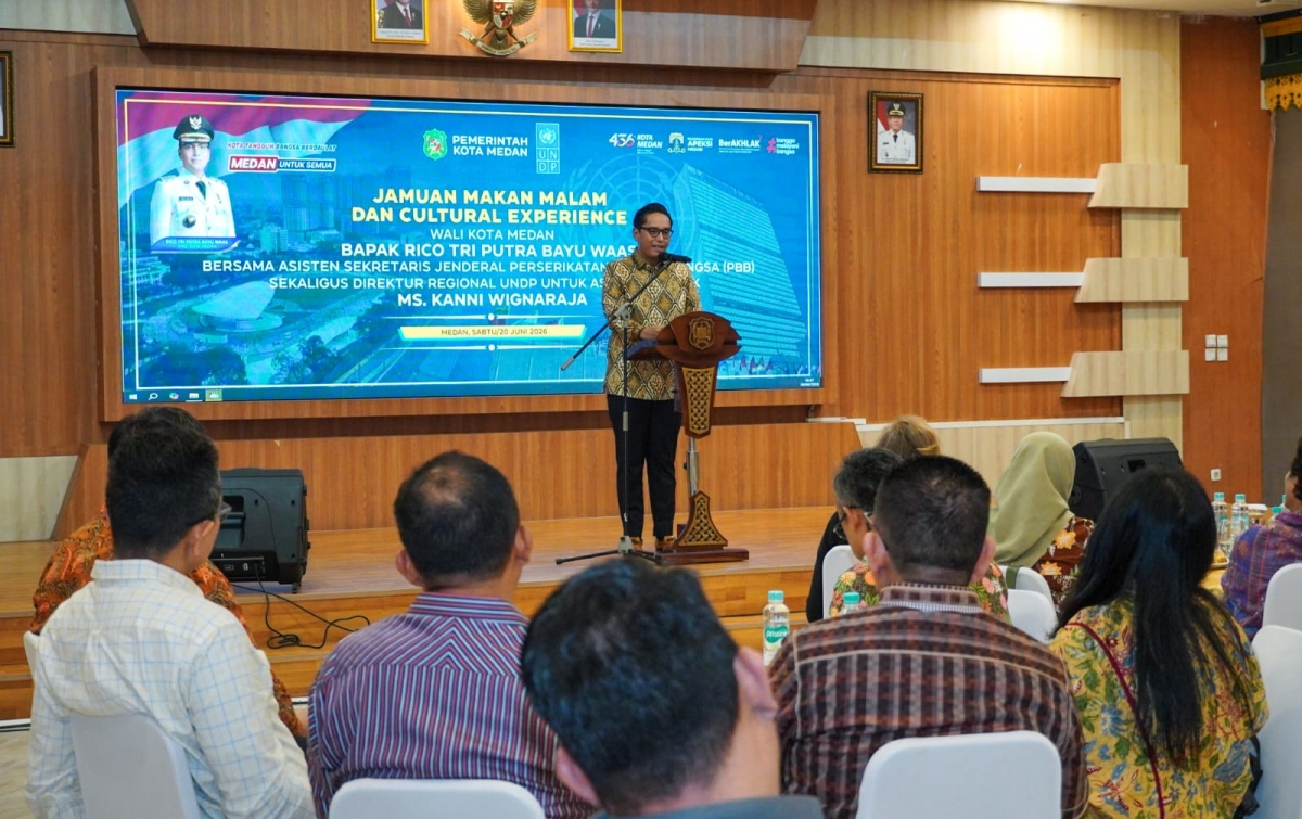 Rico Waas Paparkan Rencana Medan Menuju Kota Metropolitan Berkelanjutan dan Ramah Lingkungan