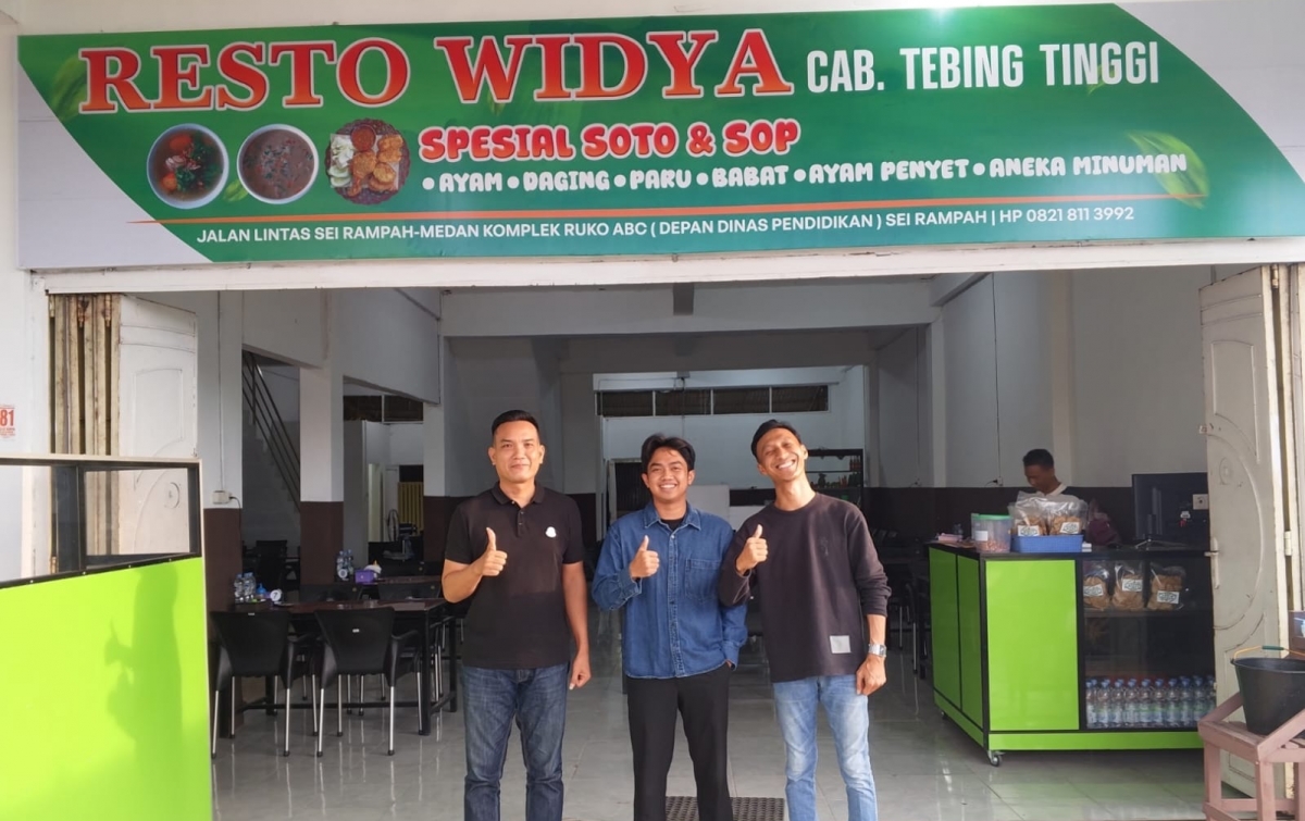Hadir di Sergai, Resto Widya Serap Tenaga Kerja Lokal dan Tambah Pilihan Kuliner