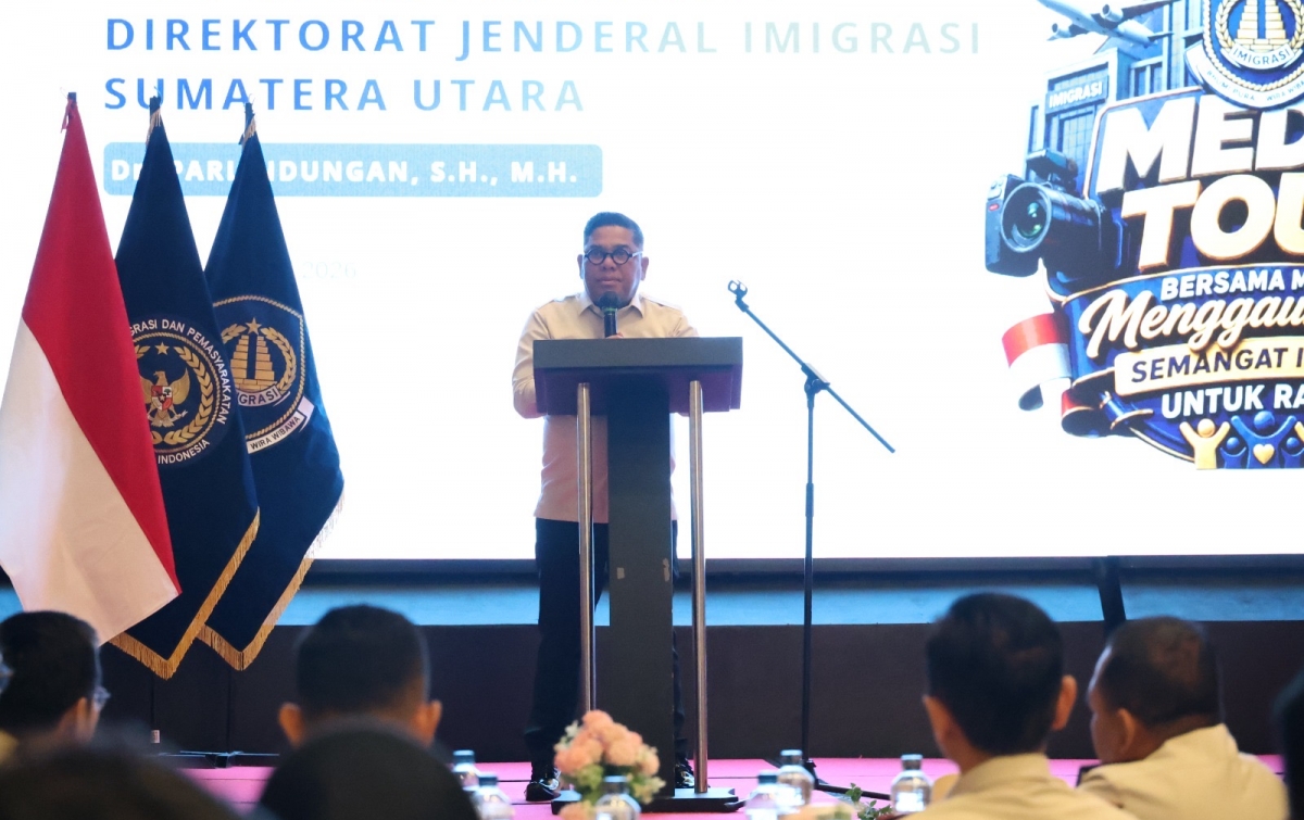 Gandeng Media, Imigrasi Sumut Gaungkan Semangat Imigrasi untuk Rakyat