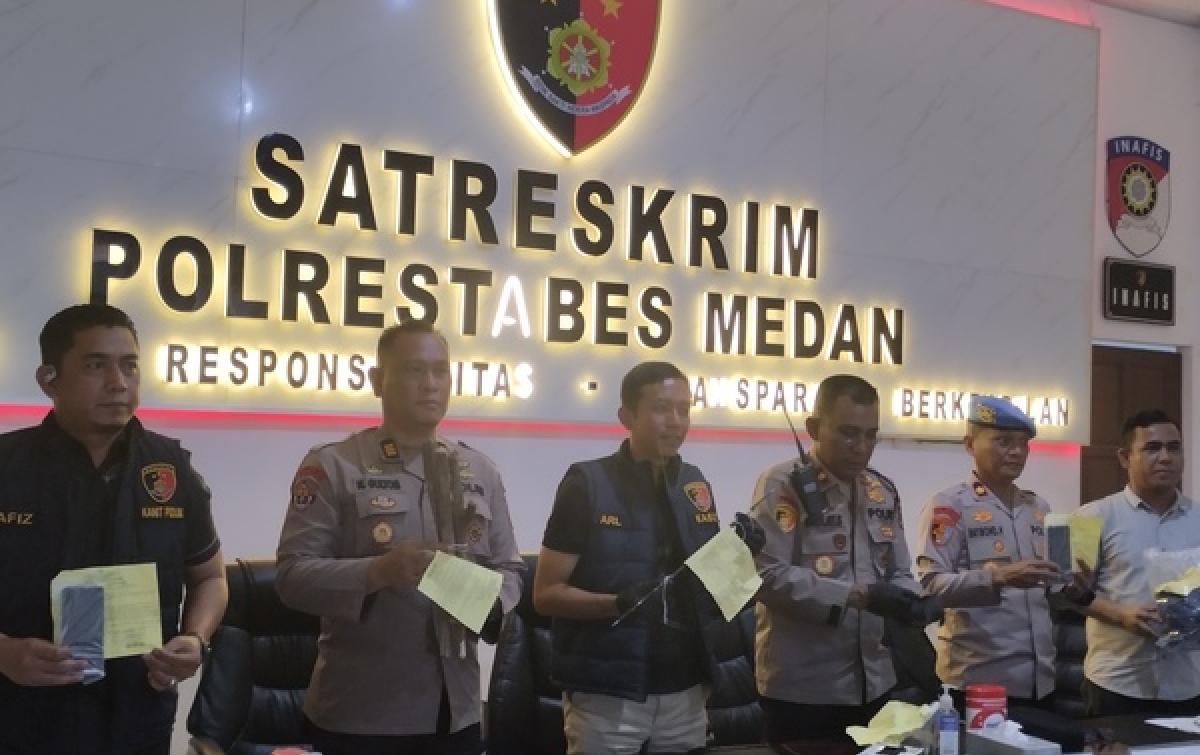 Bentrok Antargeng Motor Di Medan, Polrestabes Ciduk 6 Pelaku Pengeroyok Korban
