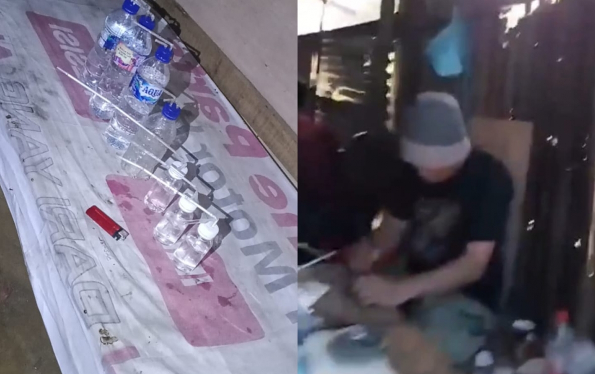 Viral! Resah Aktivitas Terlarang, Emak-emak Gerebek Barak Narkoba di Labura