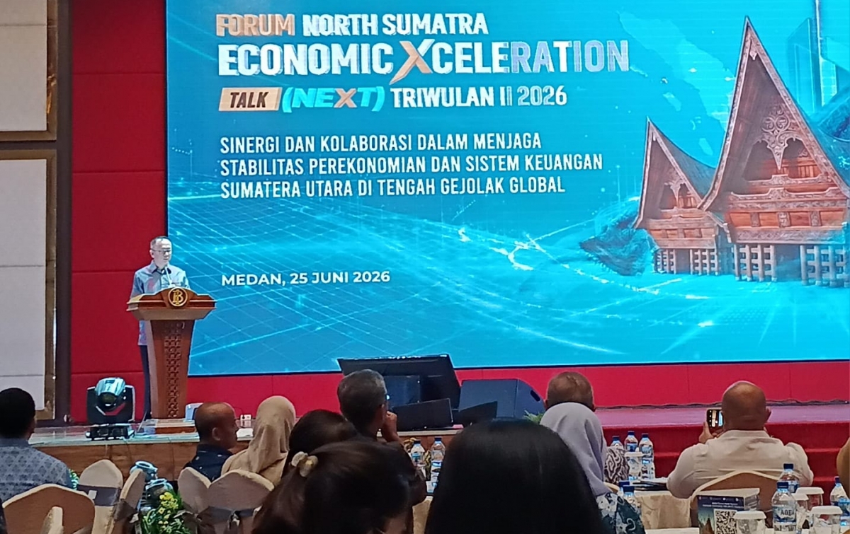 Meski Dihantam Ketidakpastian Global, BI Optimis Ekonomi Sumut Tumbuh di Atas 5 Persen pada 2026