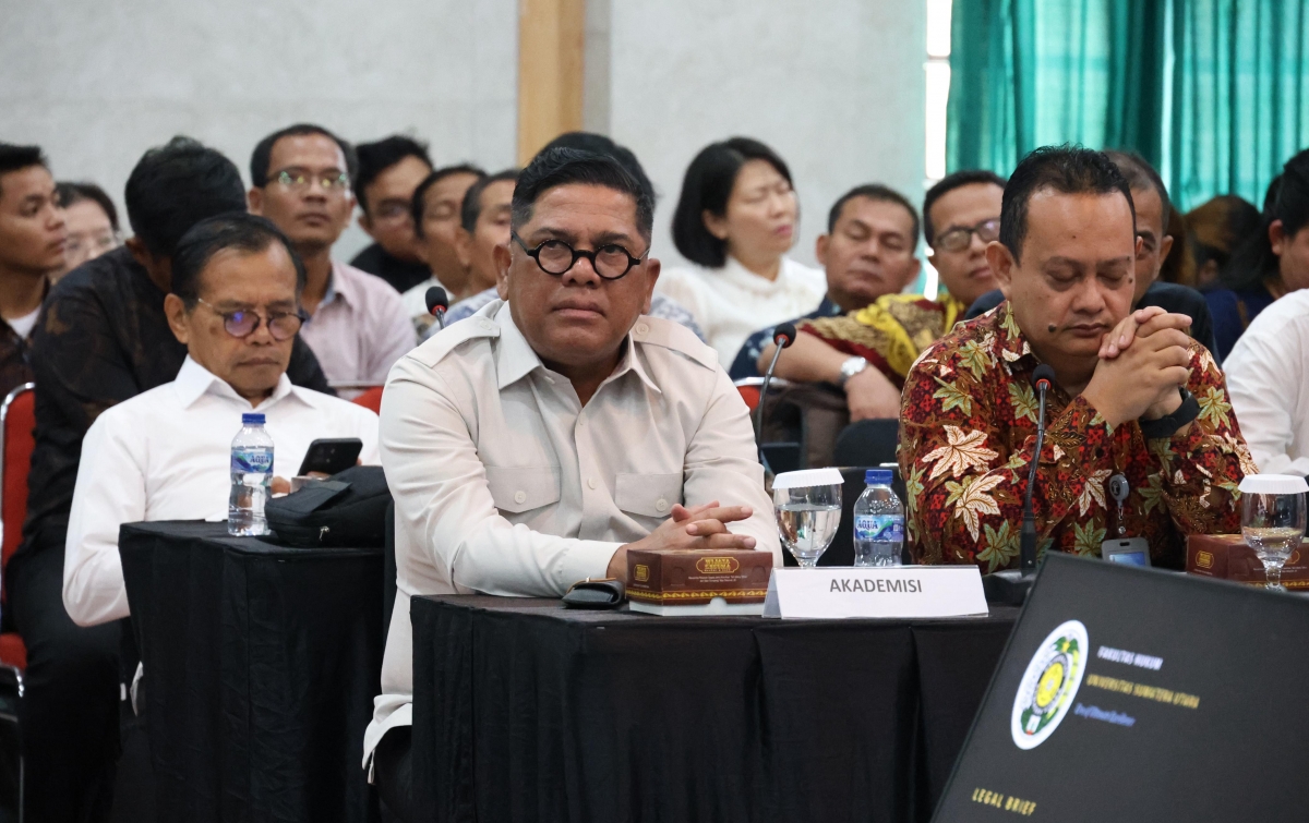 Sinergi Kawal Kedaulatan Hukum, Imigrasi Sumut Ambil Bagian dalam Diskusi RUU HPI di USU