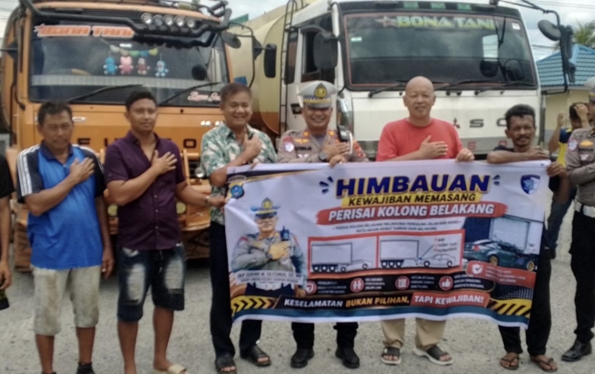 Jangan Anggap Sepele! Polres Sergai Imbau Truk Pasang RUP demi Tekan Angka Kematian di Jalan