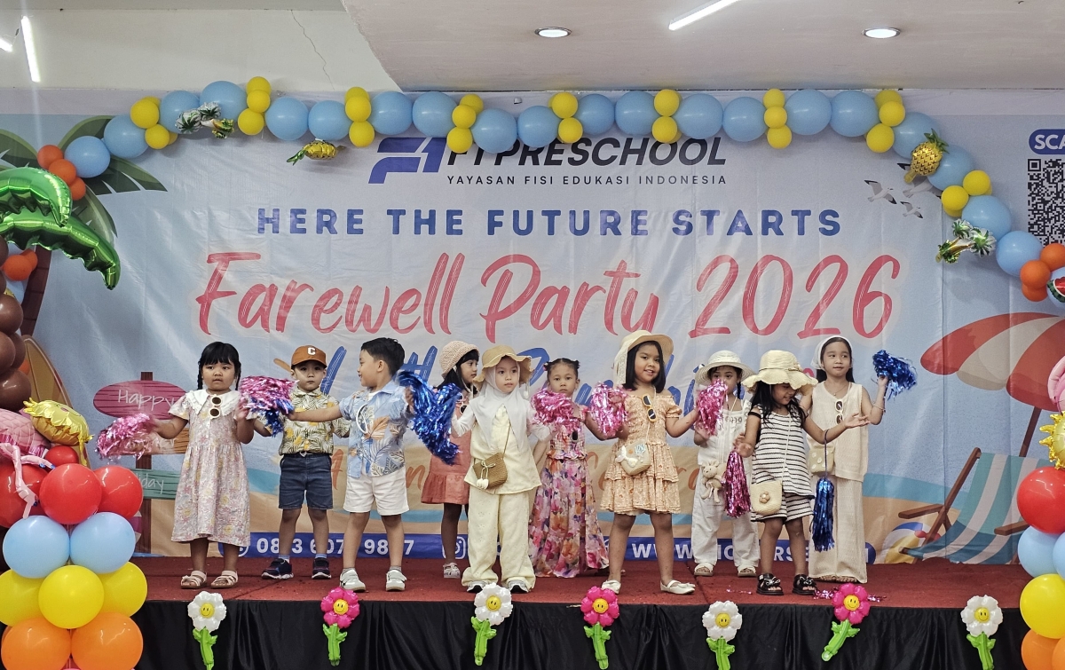 Penuh Haru, F1Course Learning Center Lepas Siswa dalam Farewell Party 2026