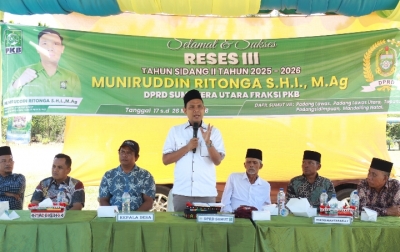 Muniruddin Ritonga Soroti Jeritan Petani Sumut 7, Pupuk Subsidi dan Irigasi Rusak Jadi Keluhan Utama
