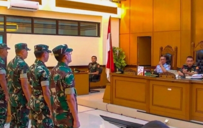 Kasus Penyiraman Air Keras ke Andrie Yunus, Empat Personel TNI Dituntut 2,5 Tahun Penjara