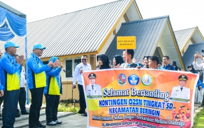 Bupati Buka O2SN Tingkat SD se-Kabupaten Deli Serdang