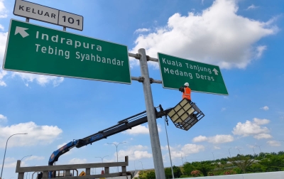 Jaga Kualitas Layanan, Hamawas Perkuat Pemeliharaan dan Beautifikasi Ruas Tol Kutepat