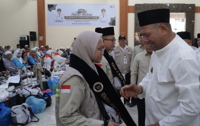Sambut Kepulangan Jamaah Haji Langkat, Afandin Sampaikan Rasa Haru dan Harapan