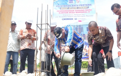 Bupati Deli Serdang: Jarang Ada Pembangunan Kantor Desa Lahir dari Gotong Royong
