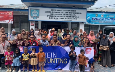 Dukung Program GENTING di Asahan, Alfamidi Salurkan 1.800 Butir Telur untuk Cegah Stunting