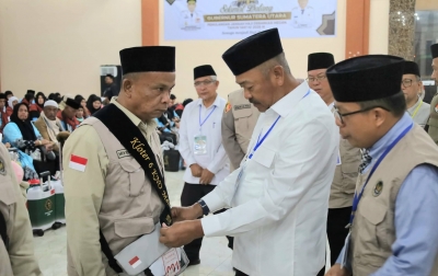 342 Jamaah Haji Mandailing Natal Tiba di Tanah Air