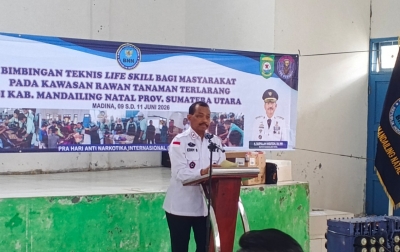 BNN Dorong Kawasan Rawan Narkoba Jadi Ekonomi Sentra Produktif Lewat Life Skill