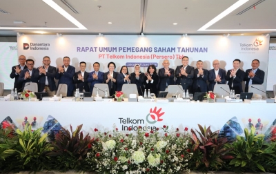 Tebar Dividen Jumbo, RUPST Telkom Pertahankan Jajaran Direksi