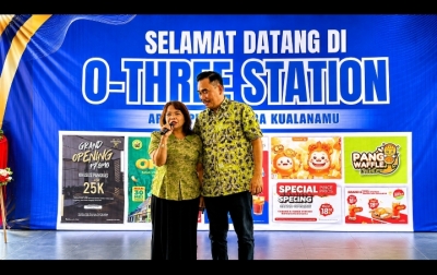 Three Station Kualanamu Resmi Dibuka,  Rest Area Inklusif Pertama di Dunia dengan Simbol Toleransi