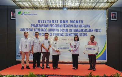Gandeng Kemendagri, BPJS Ketenagakerjaan Pacu Program UCJ Guna Cegah Kemiskinan Baru di Sumut
