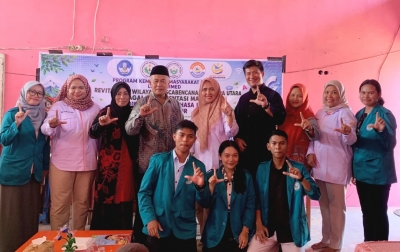 Tim PKM Unimed Revitalisasi TBM ANNUR Guna Tingkatkan Manajemen Literasi