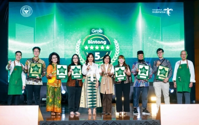 Grab Indonesia Umumkan Pemenang Grab Bintang 5 Awards, Apresiasi Merchant Kuliner Terbaik Pilihan Masyarakat
