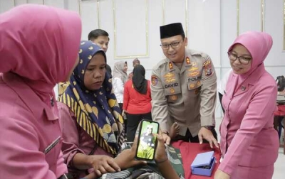 Polres Langkat Gelar Khitanan Massal, Bentuk Kepedulian Polri Terhadap Masyarakat