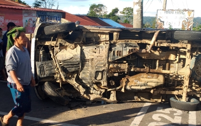 Polres Dairi Amankan Sopir Truk Terkait Laka Beruntun Renggut 2 Nyawa