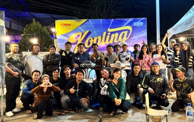 Puluhan Kawula Muda Rasakan Sensasi Mengendarai Fazzio dan Filano Melalui Touring Classy Yamaha