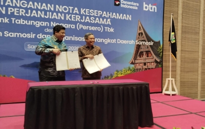 BTN dan Pemkab Samosir Perkuat Kolaborasi, Dukung Pariwisata, UMKM, dan Transformasi Layanan Publik